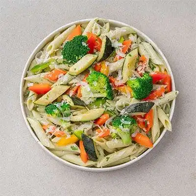 Creamy Pesto Primavera Pasta